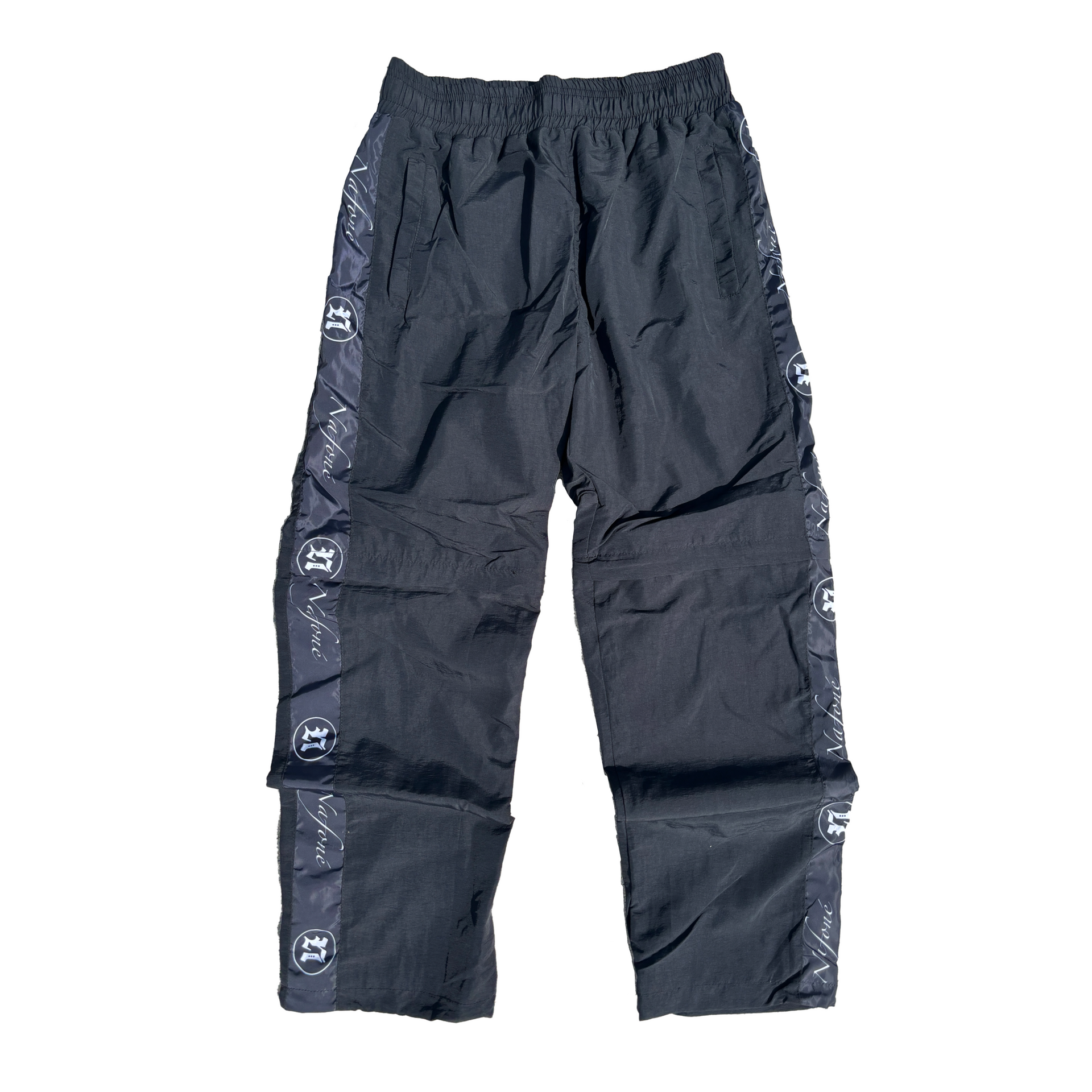 Black Nafoné Detachable Trackpants